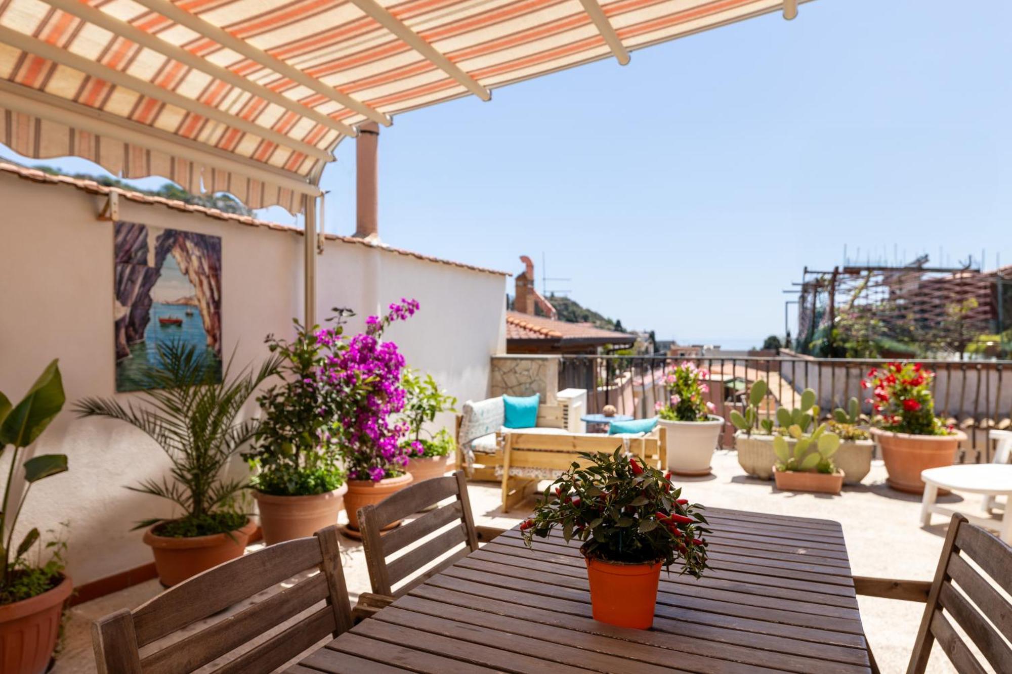 Apartamento Medusa Exclusive Rooftop Taormina Exterior foto