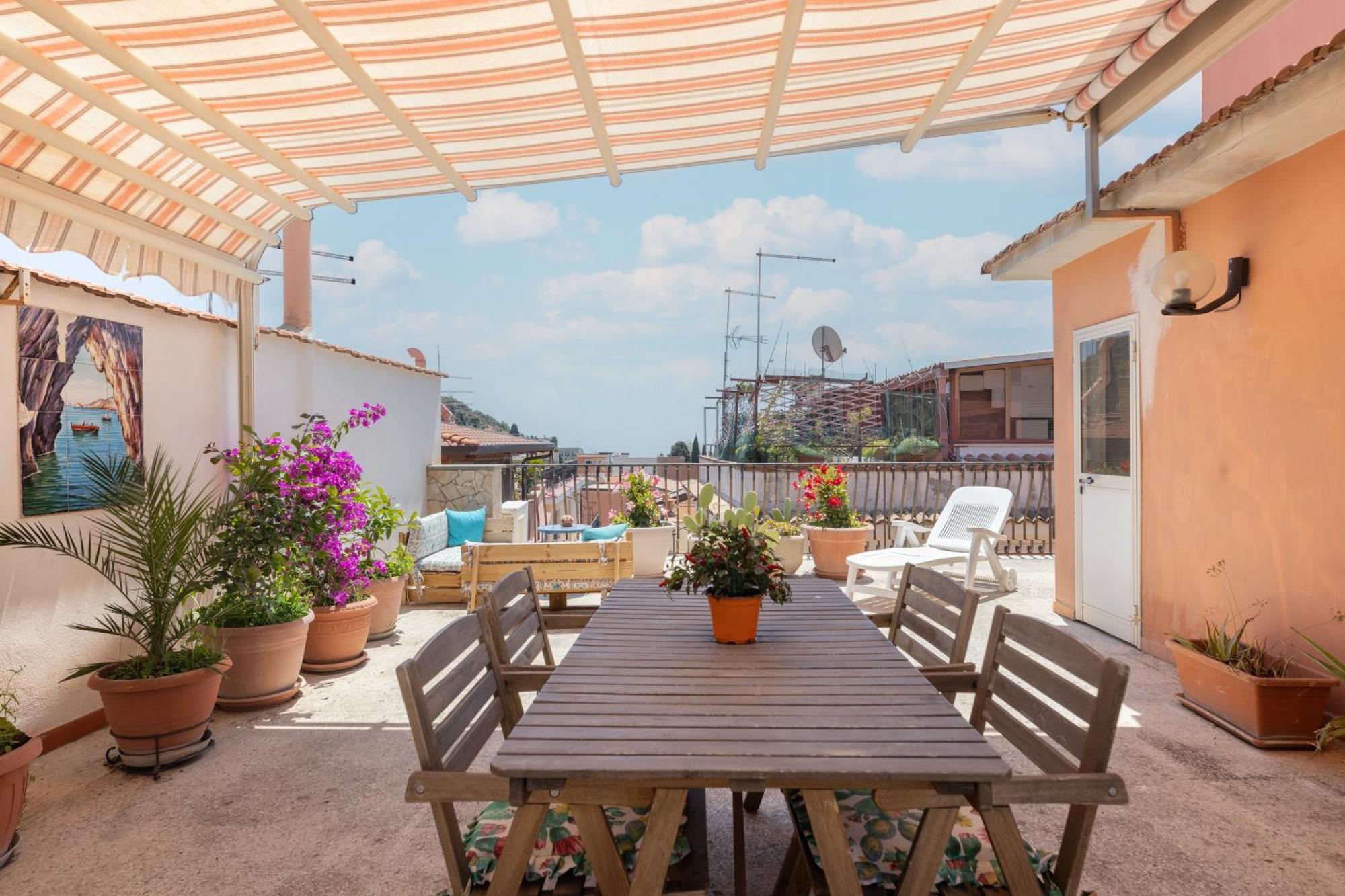 Apartamento Medusa Exclusive Rooftop Taormina Exterior foto
