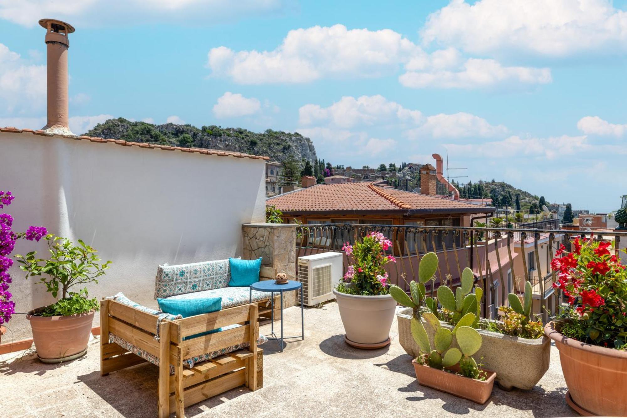 Apartamento Medusa Exclusive Rooftop Taormina Exterior foto